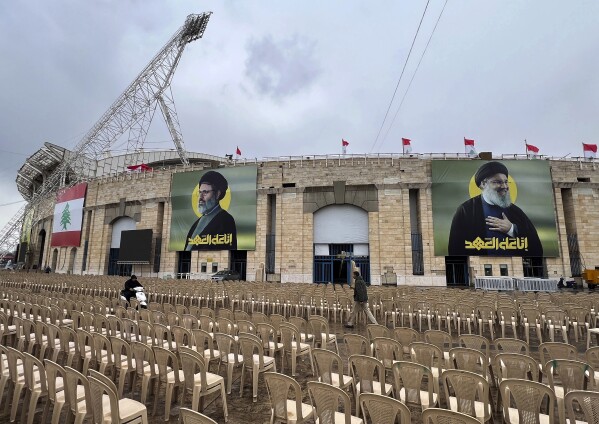 真主党领导人纳斯鲁拉去世5个月后，数千人参加了他的葬礼