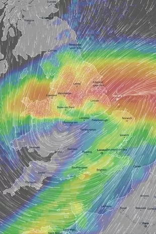 英国天气:由于零下17摄氏度的气温变化让英国人瑟瑟发抖,所有的郡都将下雪