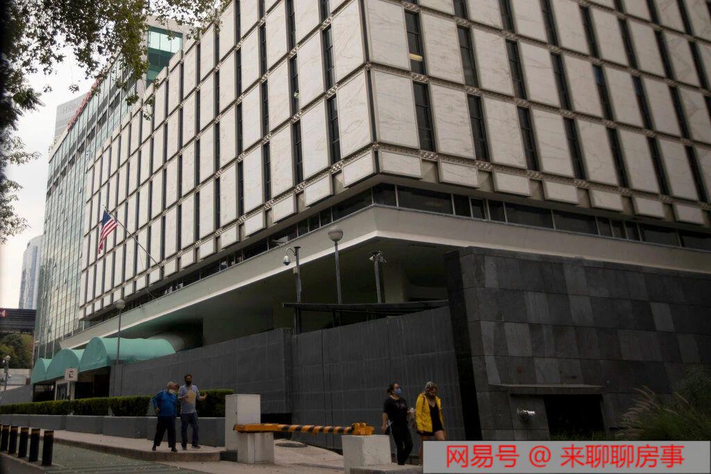 美国在墨西哥城展示了耗资10亿美元的大使馆，这是多年来的拖延