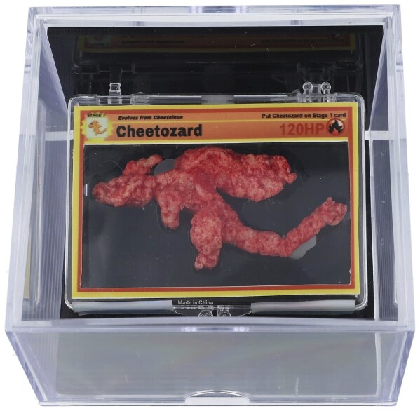 口袋妖怪形状的奇多“Cheetozard”在拍卖会上以87,840美元的价格售出