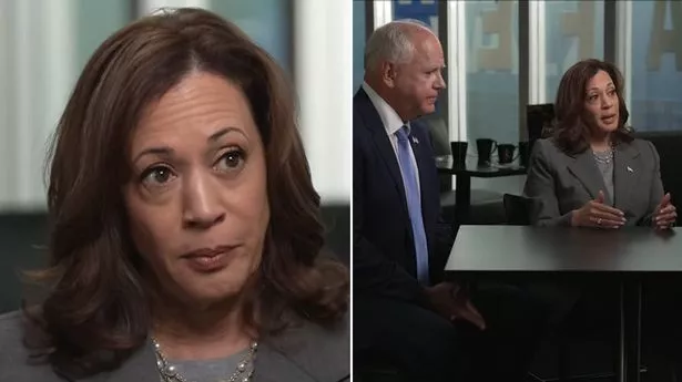 卡玛拉·哈里斯在历史性的CNN采访中，面对重大转变的挑战，她做出了挑衅的回应